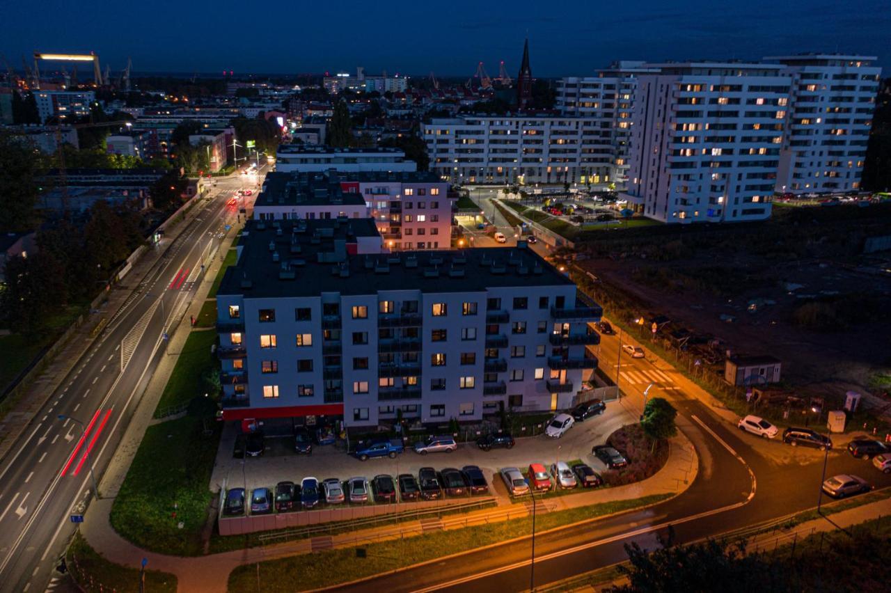 Livin Aparthotel Centrum Szczecin Exteriör bild